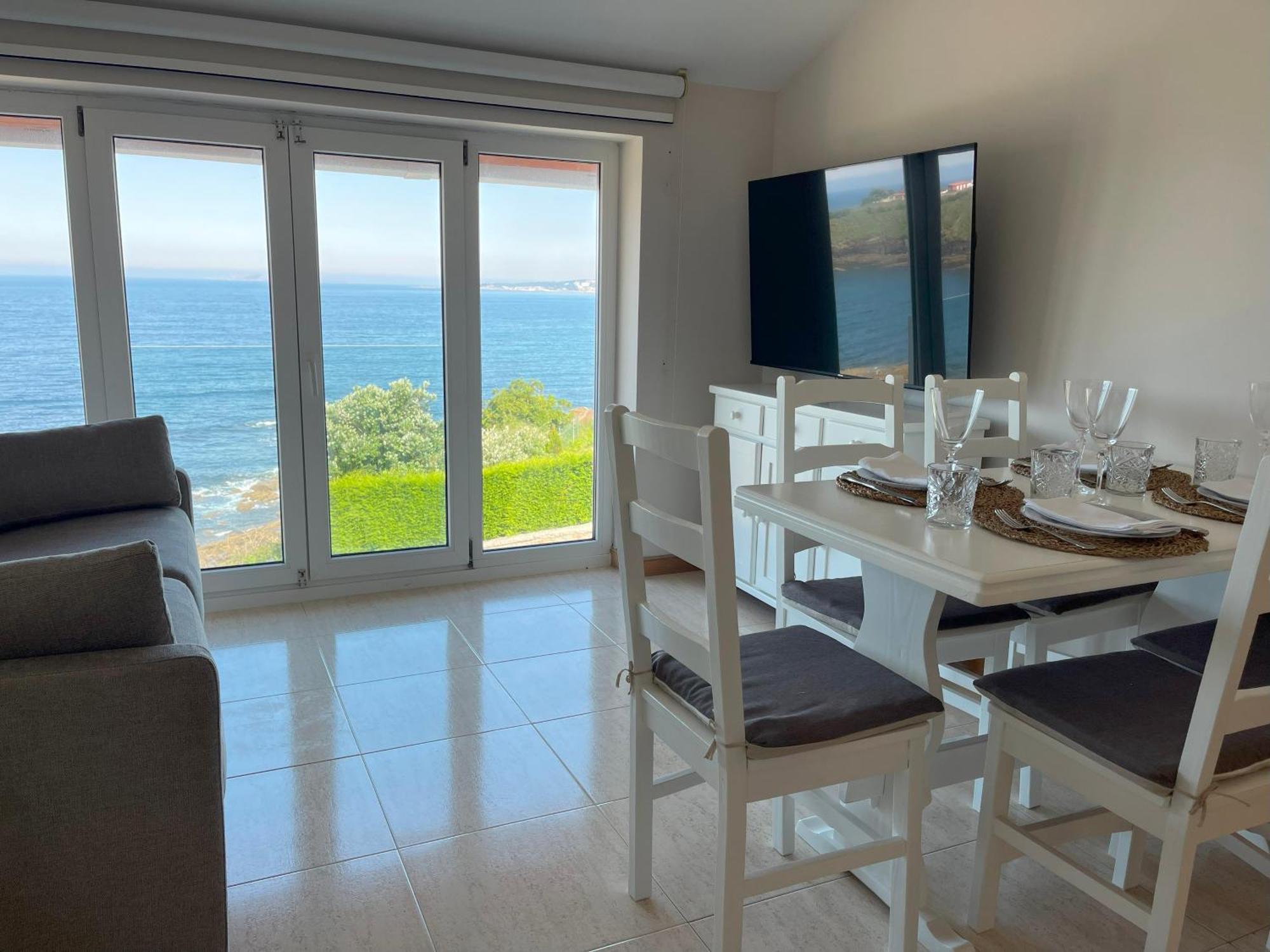 Apartamentos Fontenla-Lanzada Soutullo Exteriör bild