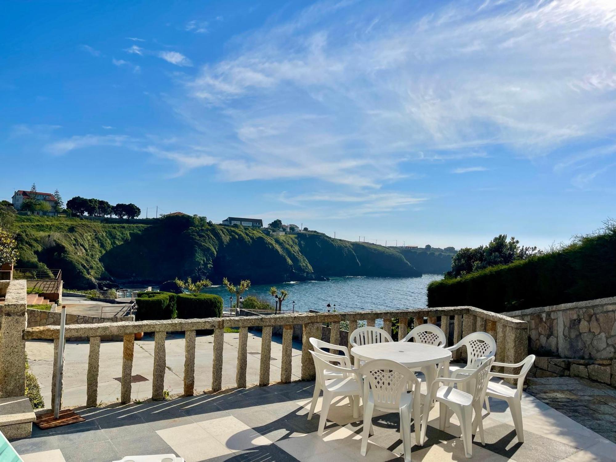 Apartamentos Fontenla-Lanzada Soutullo Exteriör bild