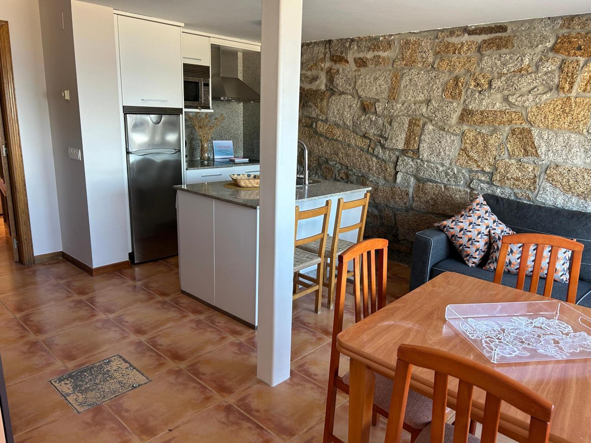 Apartamentos Fontenla-Lanzada Soutullo Exteriör bild