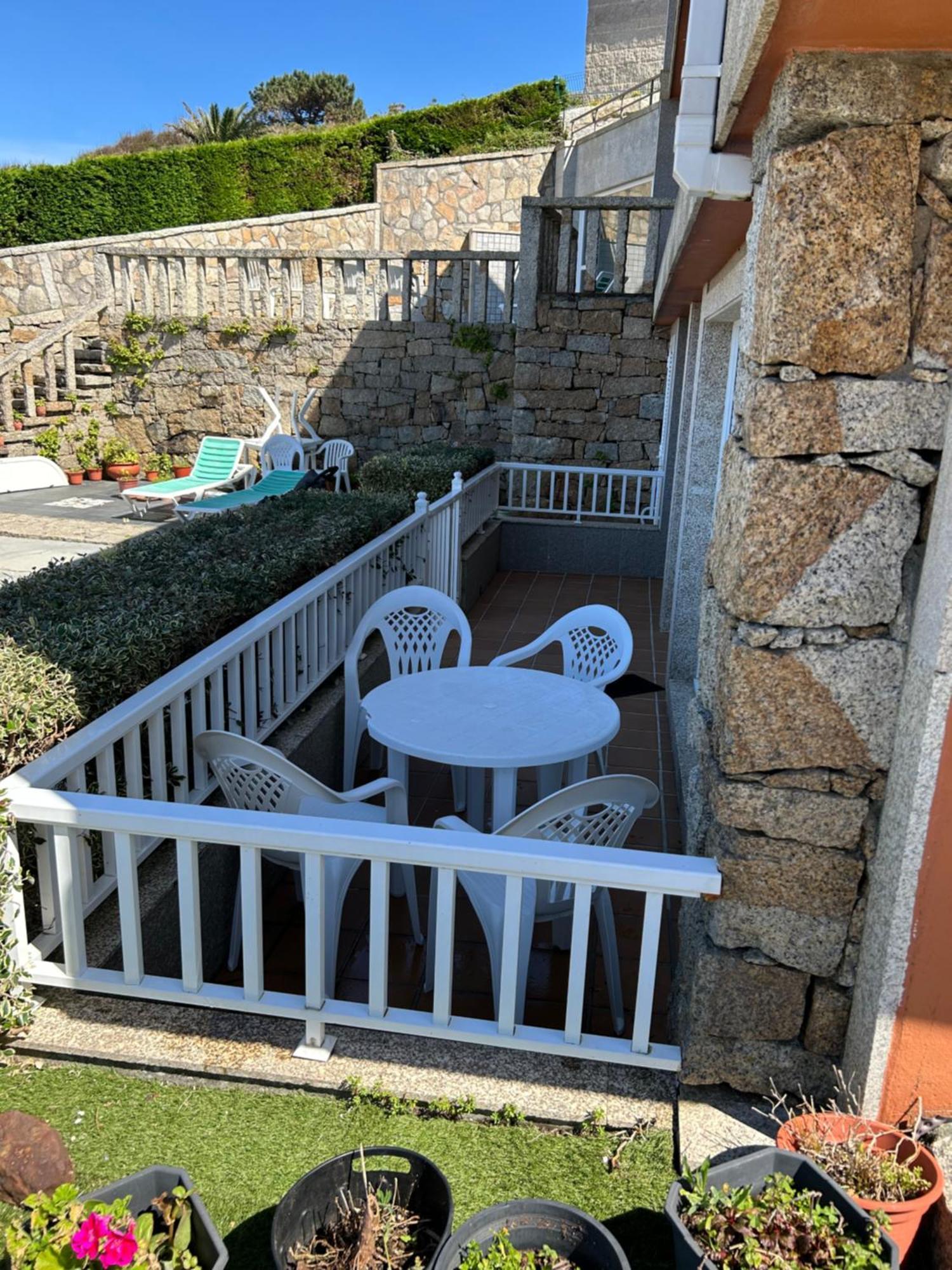 Apartamentos Fontenla-Lanzada Soutullo Exteriör bild