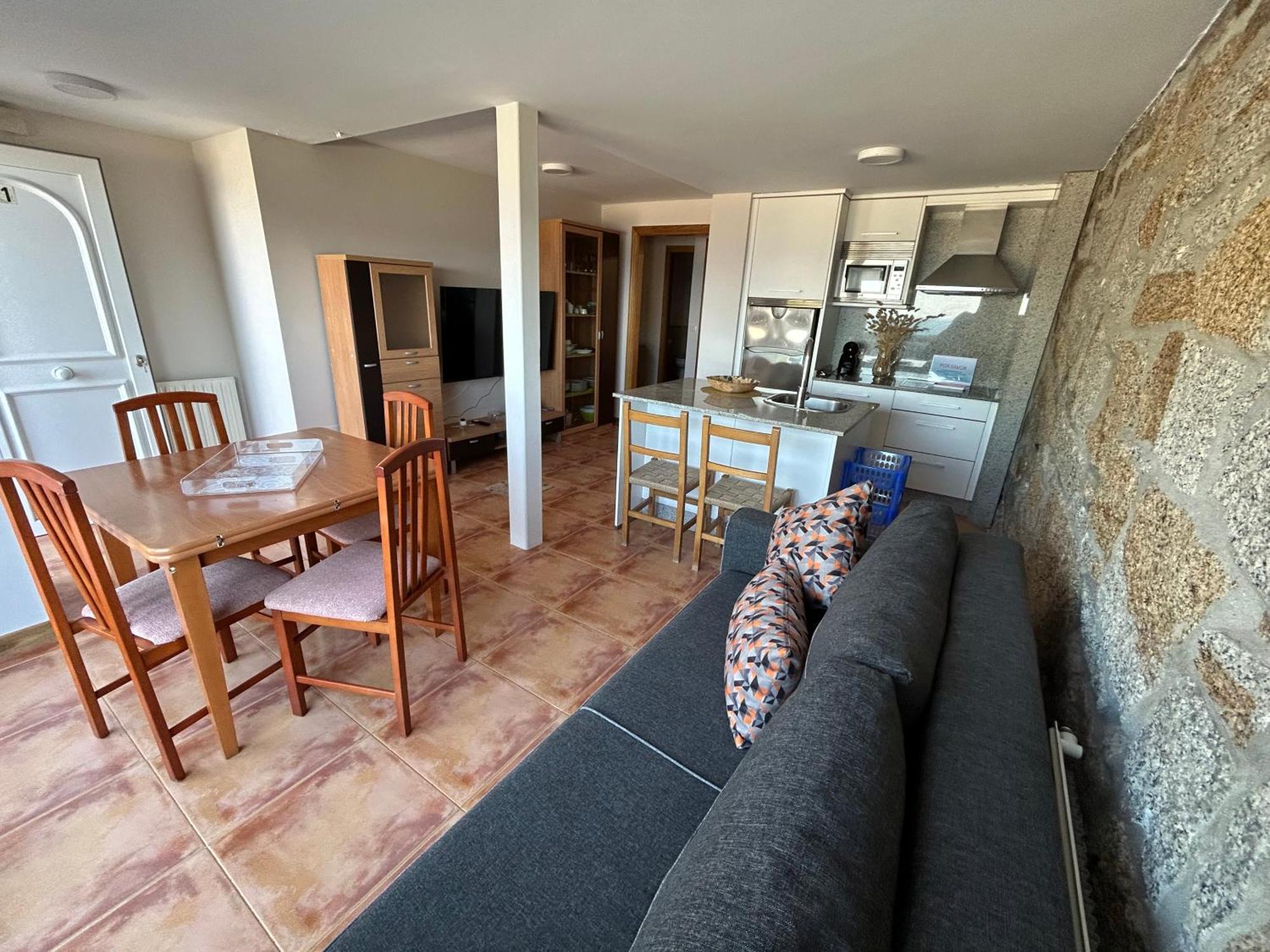 Apartamentos Fontenla-Lanzada Soutullo Exteriör bild